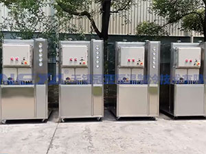 某医药企业23台TCU控温单元项目发货出厂视频